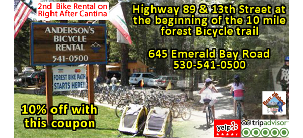 Andersons Bicycle Rental