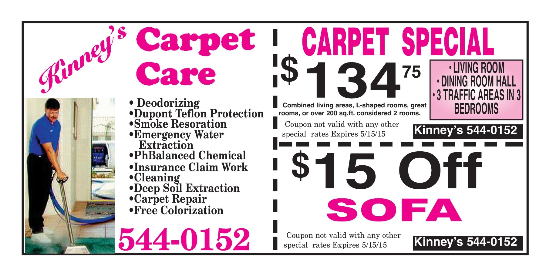 Kinney's Carpet Care